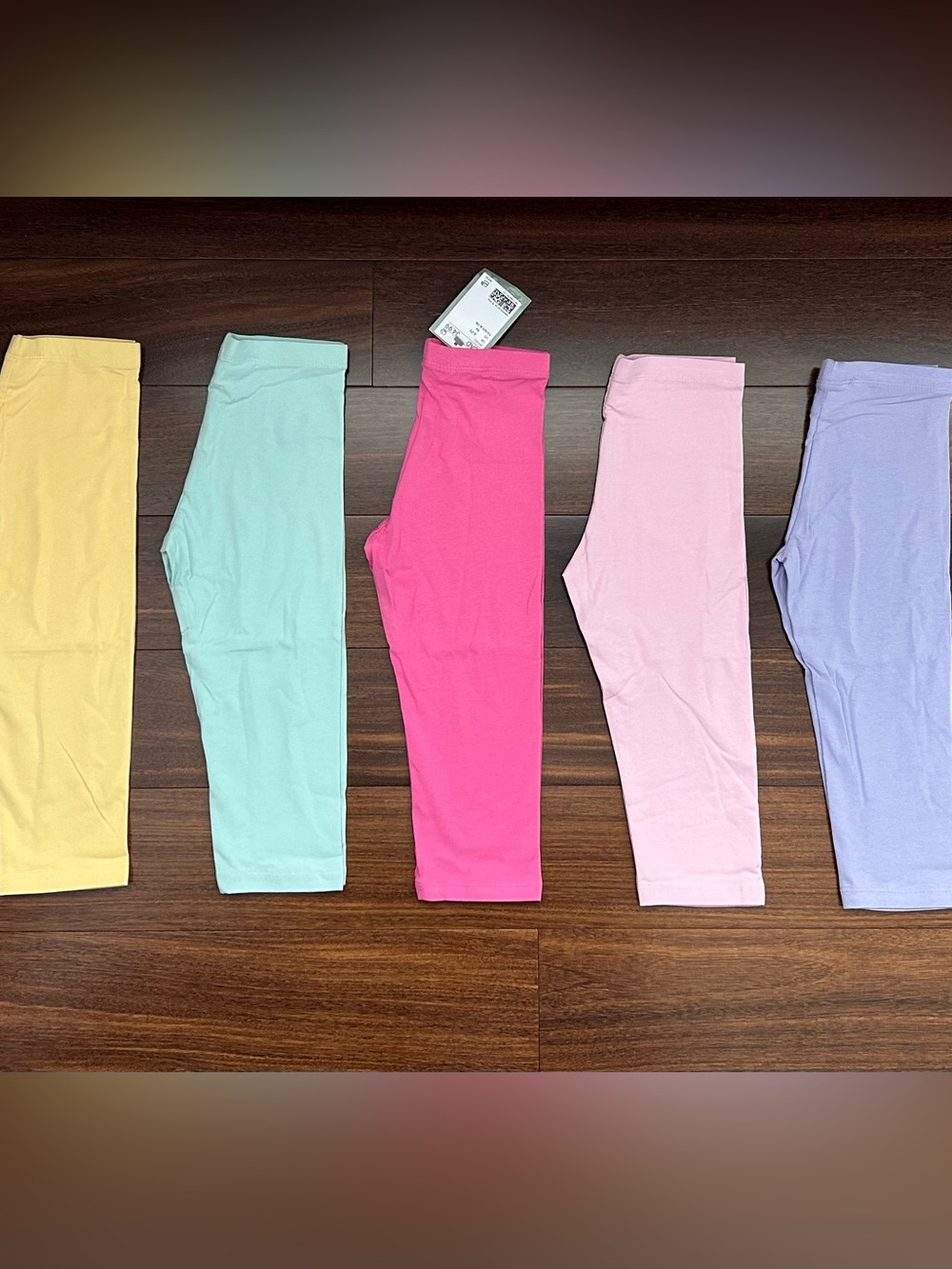 NEW H&M Kids Colourful Capri Leggings Set